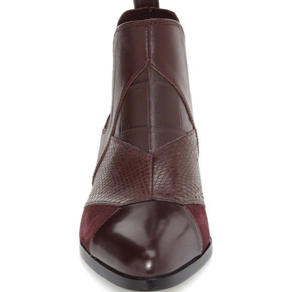 Coach Women\'s Suffolk Patchwork Ankle Boots 9.5